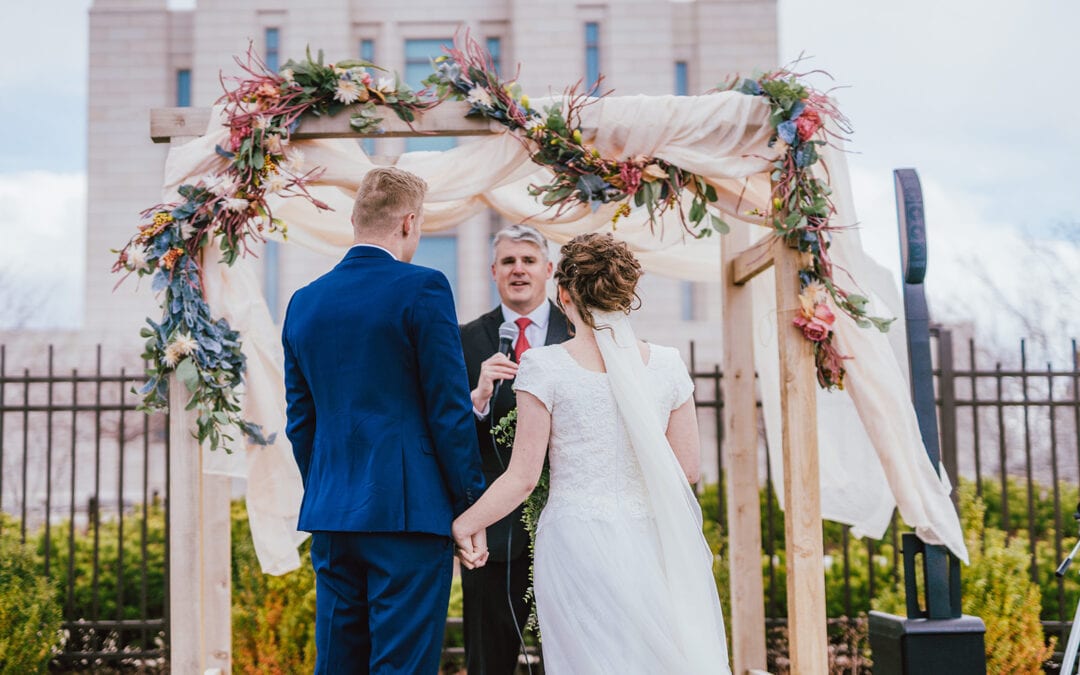 Oquirrh Mountain Temple Elopement