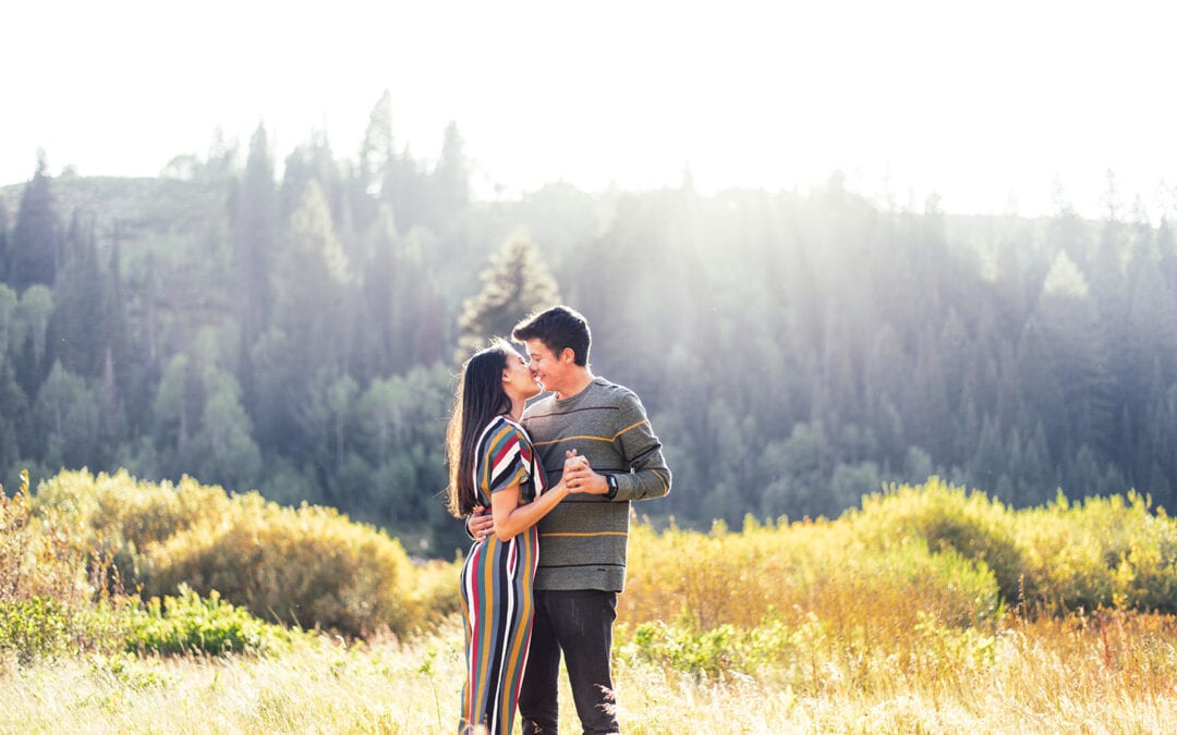 Glowy Engagement Photos