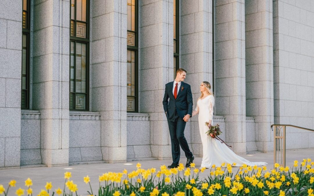 Draper Temple Wedding