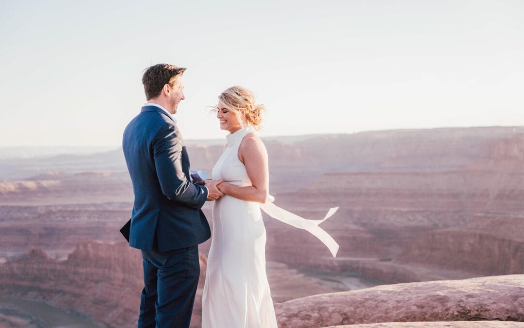 Destination Elopement At Dead Horse Point, Moab