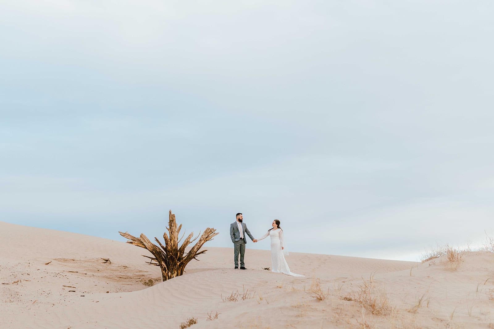 Love Brittny wedding photography sand dunes