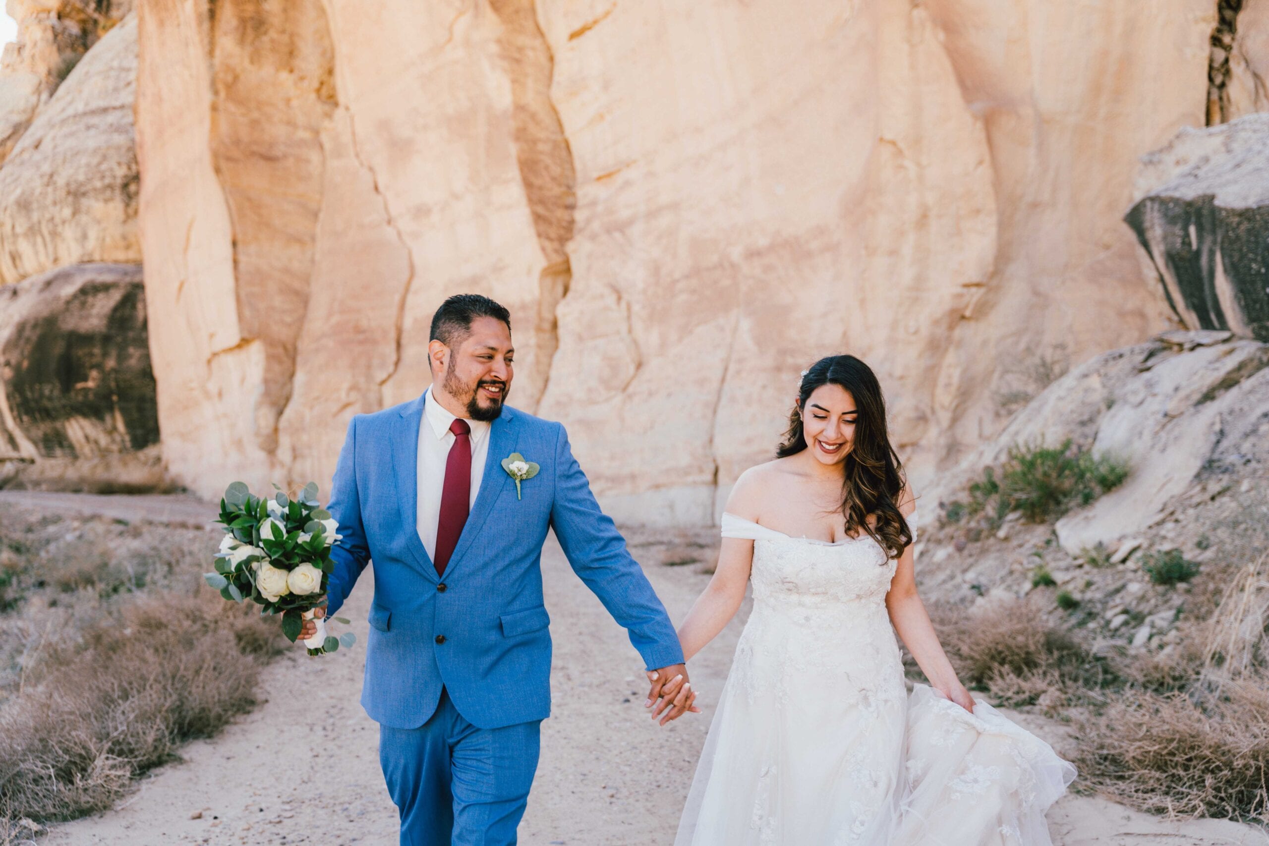 Utah escalante wedding elopement