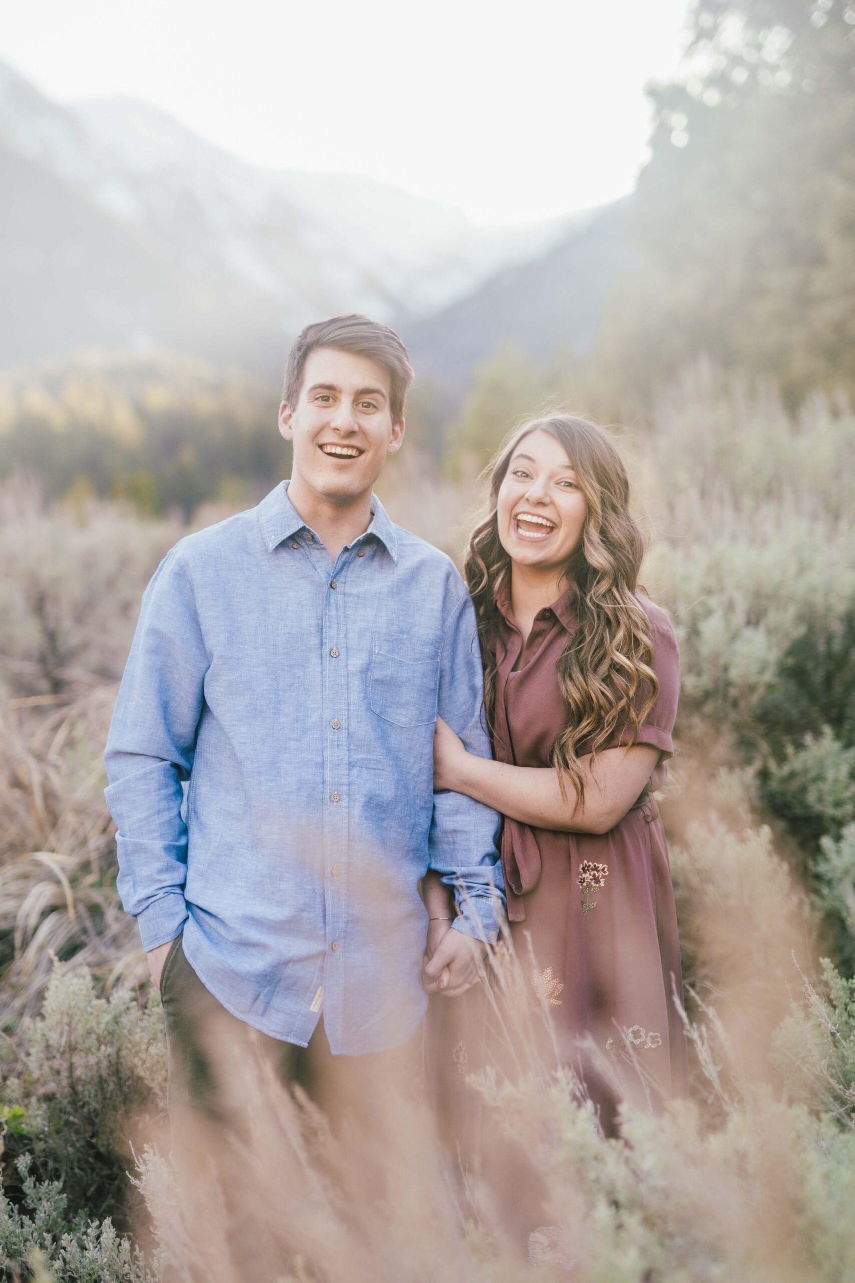 love brittny mountain engagements