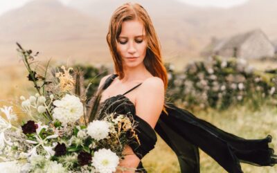 Black Wedding Dress – Scotland Editorial