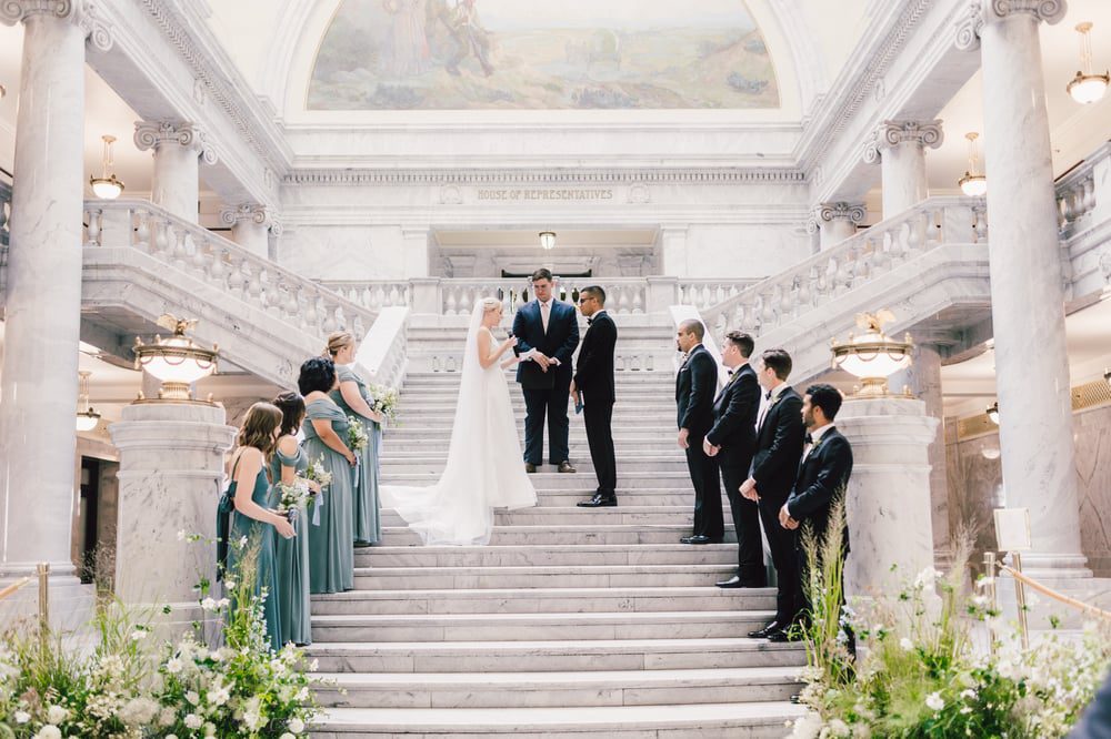 Chanell & Andreas’ Capitol Wedding